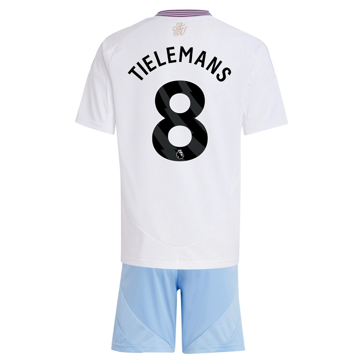 aston villa adidas away mini kit 2024-25 with tielemans 8 printing Collection | Authentic Aston Villa Shirts