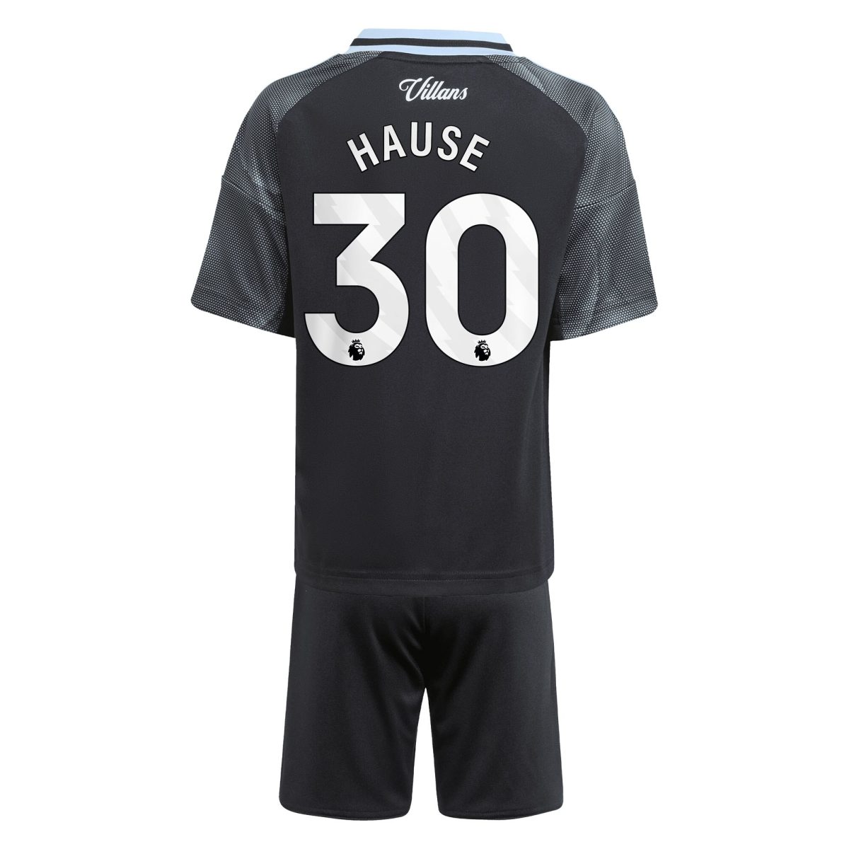 aston villa adidas away mini kit 2025-26 with hause 30 printing Collection | Authentic Aston Villa Shirts