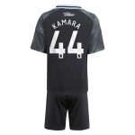 aston villa adidas away mini kit 2025-26 with kamara 44 printing Collection | Authentic Aston Villa Shirts