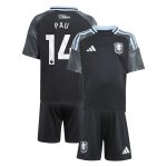 aston villa adidas away mini kit 2025-26 with pau 14 printing Collection | Authentic Aston Villa Shirts