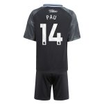 aston villa adidas away mini kit 2025-26 with pau 14 printing Collection | Authentic Aston Villa Shirts