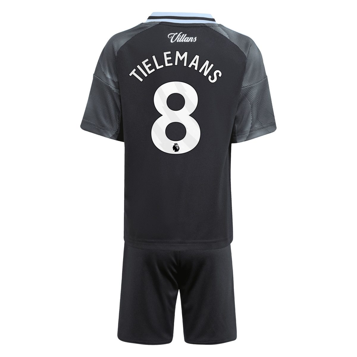 aston villa adidas away mini kit 2025-26 with tielemans 8 printing Collection | Authentic Aston Villa Shirts