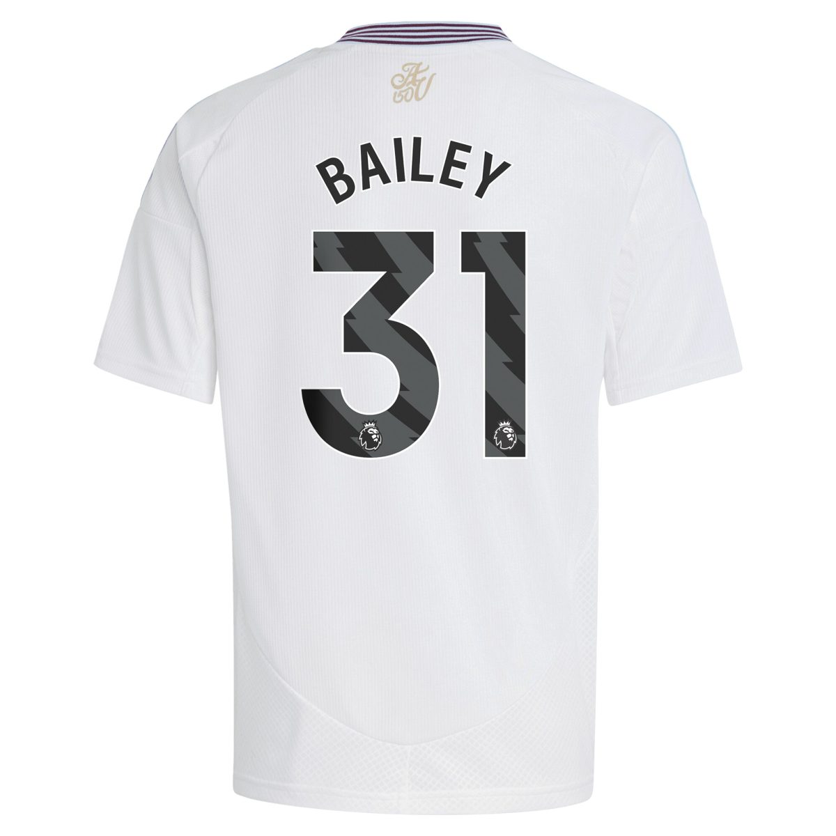 aston villa adidas away shirt 2024-25 – kids with bailey 31 printing Collection | Authentic Aston Villa Shirts