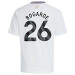 aston villa adidas away shirt 2024-25 – kids with bogarde 26 printing Collection | Authentic Aston Villa Shirts