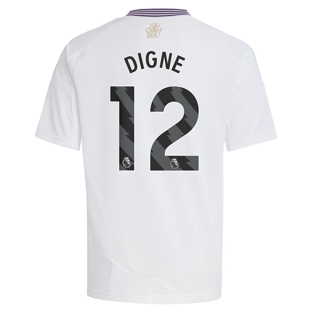 aston villa adidas away shirt 2024-25 – kids with digne 12 printing Collection | Authentic Aston Villa Shirts