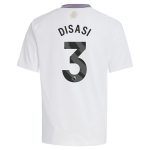 aston villa adidas away shirt 2024-25 – kids with disasi 3 printing Collection | Authentic Aston Villa Shirts