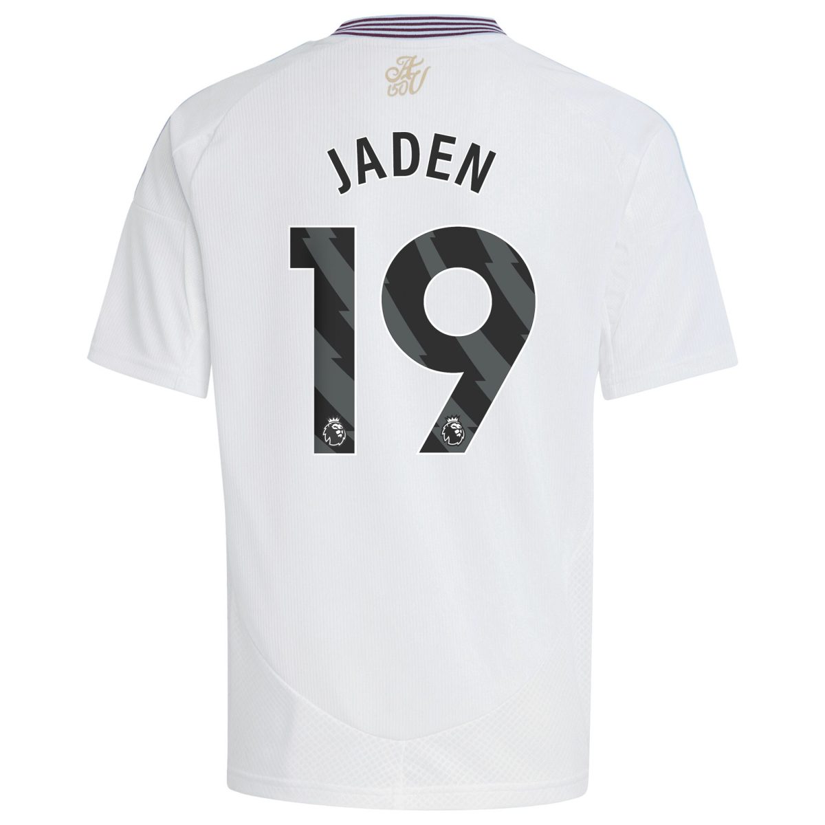 aston villa adidas away shirt 2024-25 – kids with jaden 19 printing Collection | Authentic Aston Villa Shirts