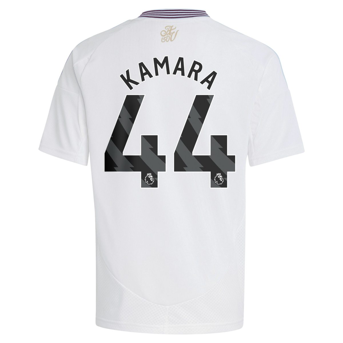 aston villa adidas away shirt 2024-25 – kids with kamara 44 printing Collection | Authentic Aston Villa Shirts