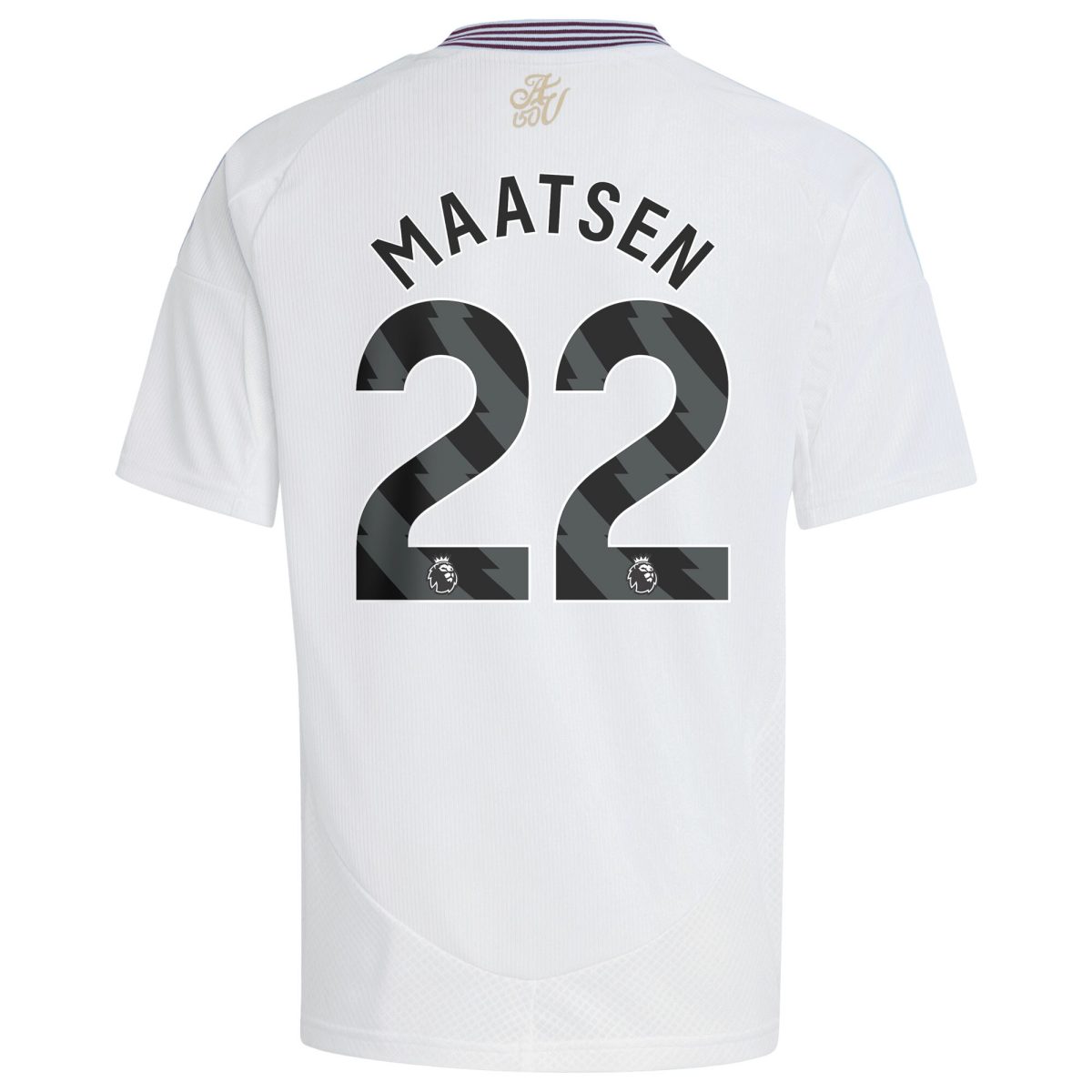 aston villa adidas away shirt 2024-25 – kids with maatsen 22 printing Collection | Authentic Aston Villa Shirts