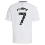 aston villa adidas away shirt 2024-25 – kids with mcginn 7 printing Collection | Authentic Aston Villa Shirts