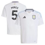aston villa adidas away shirt 2024-25 – kids with mings 5 printing Collection | Authentic Aston Villa Shirts