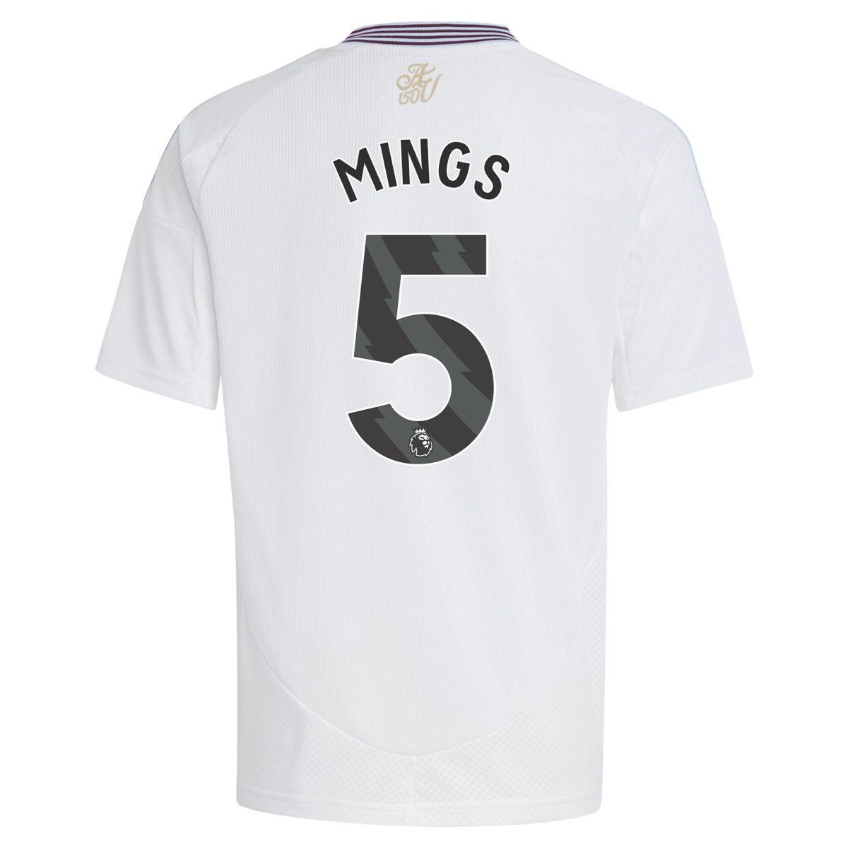 aston villa adidas away shirt 2024-25 – kids with mings 5 printing Collection | Authentic Aston Villa Shirts