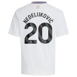 aston villa adidas away shirt 2024-25 – kids with nedeljković 20 printing Collection | Authentic Aston Villa Shirts