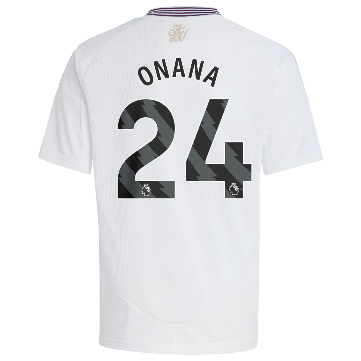 aston villa adidas away shirt 2024-25 – kids with onana 24 printing Collection | Authentic Aston Villa Shirts