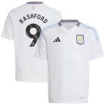 aston villa adidas away shirt 2024-25 – kids with rashford 9 printing Collection | Authentic Aston Villa Shirts