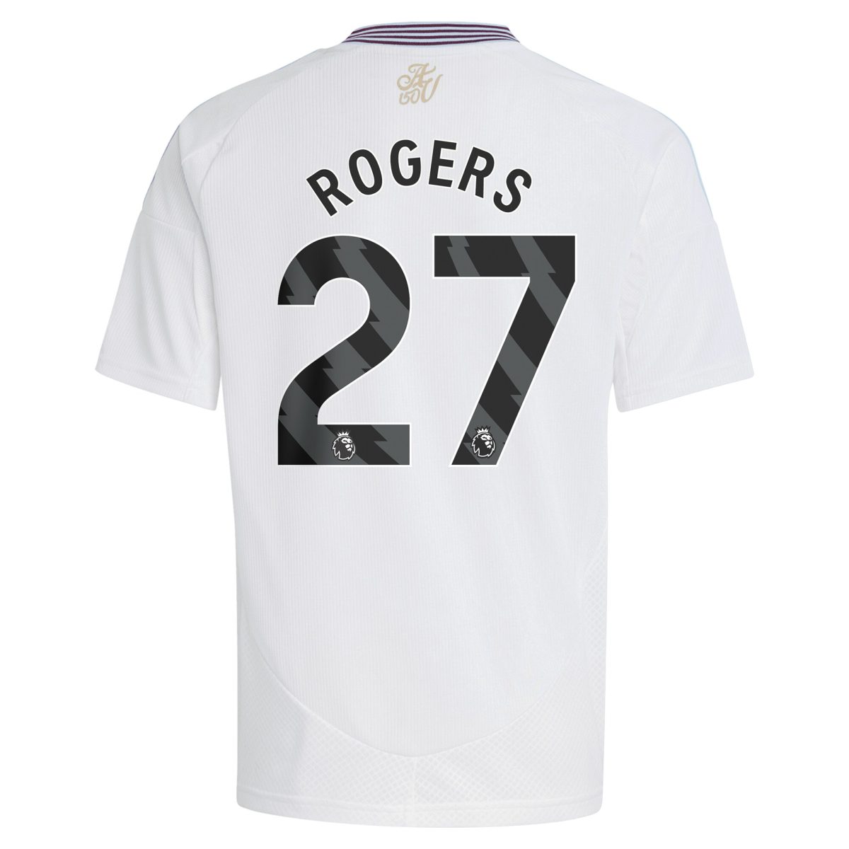 aston villa adidas away shirt 2024-25 – kids with rogers 27 printing Collection | Authentic Aston Villa Shirts