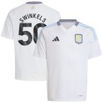 aston villa adidas away shirt 2024-25 – kids with swinkels 50 printing Collection | Authentic Aston Villa Shirts