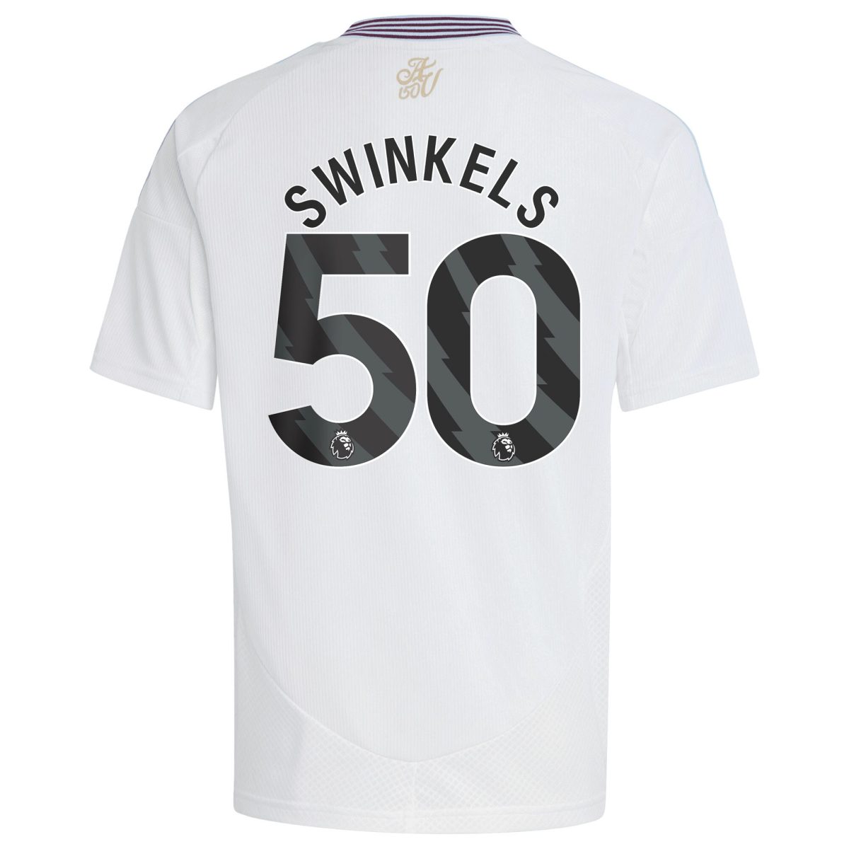 aston villa adidas away shirt 2024-25 – kids with swinkels 50 printing Collection | Authentic Aston Villa Shirts