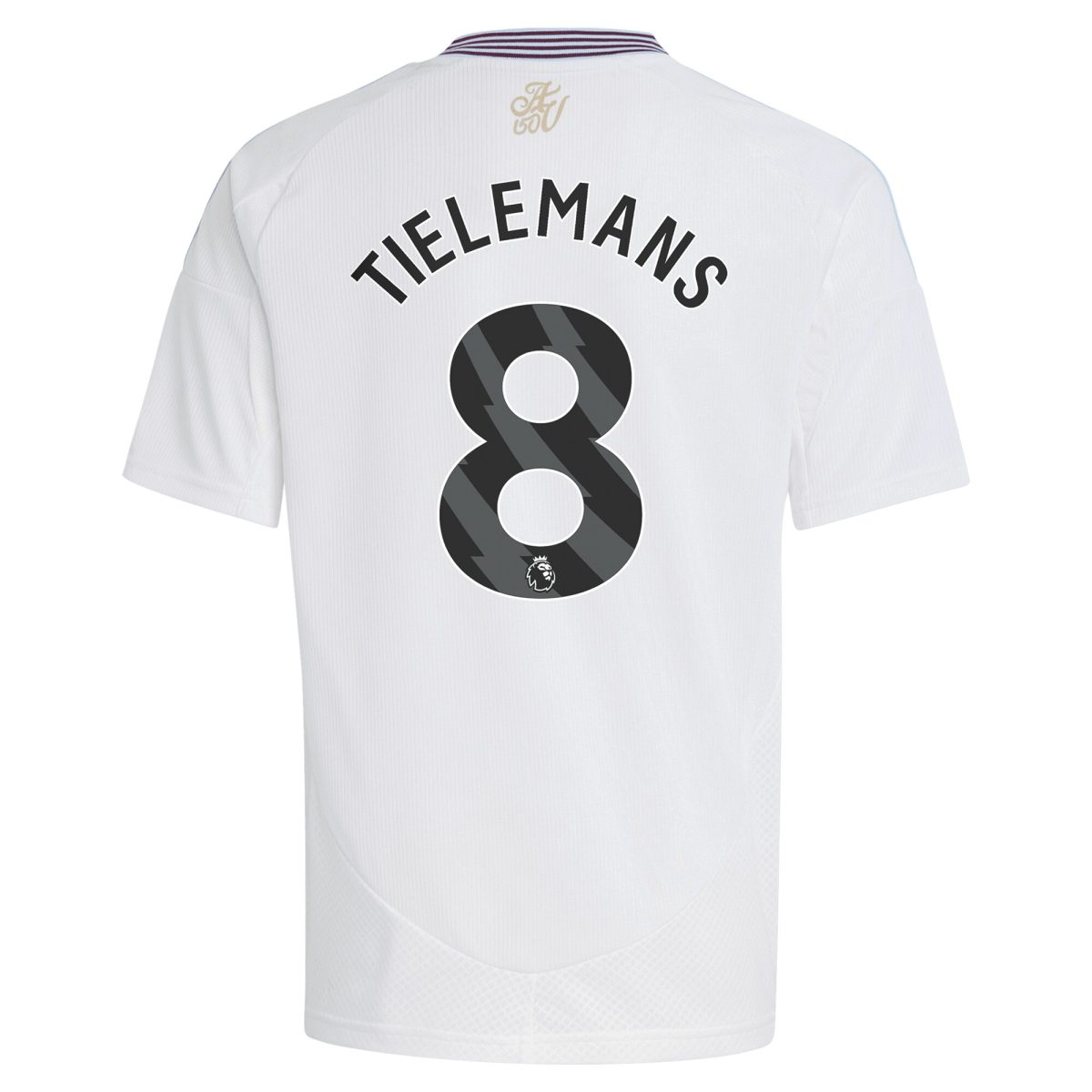 aston villa adidas away shirt 2024-25 – kids with tielemans 8 printing Collection | Authentic Aston Villa Shirts