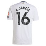 aston villa adidas away shirt 2024-25 with a.garcía 16 printing Collection | Authentic Aston Villa Shirts