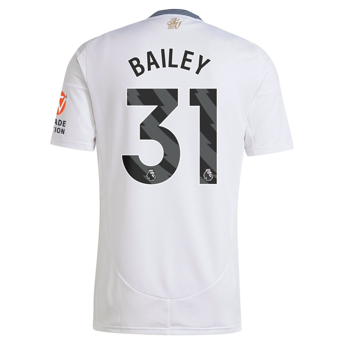 aston villa adidas away shirt 2024-25 with bailey 31 printing Collection | Authentic Aston Villa Shirts