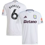 aston villa adidas away shirt 2024-25 with barkley 6 printing Collection | Authentic Aston Villa Shirts