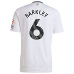 aston villa adidas away shirt 2024-25 with barkley 6 printing Collection | Authentic Aston Villa Shirts