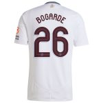 aston villa adidas away shirt 2024-25 with bogarde 26 cup printing Collection | Authentic Aston Villa Shirts