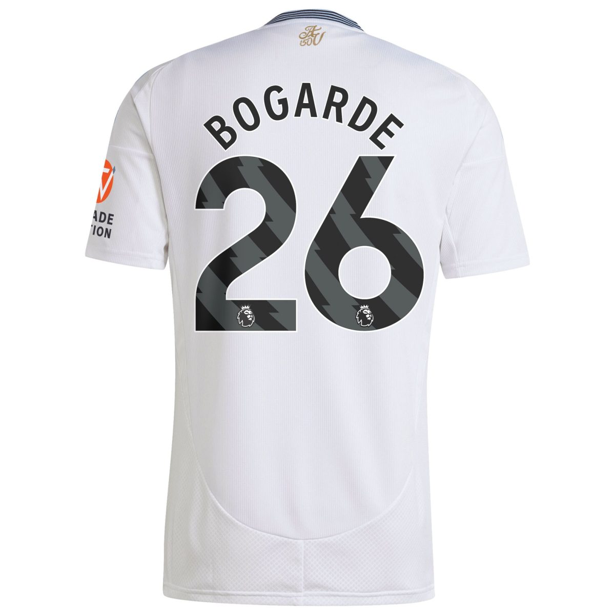 aston villa adidas away shirt 2024-25 with bogarde 26 printing Collection | Authentic Aston Villa Shirts