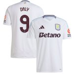 aston villa adidas away shirt 2024-25 with daly 9 cup printing Collection | Authentic Aston Villa Shirts