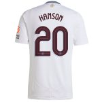 aston villa adidas away shirt 2024-25 with hanson 20 cup printing Collection | Authentic Aston Villa Shirts