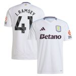 aston villa adidas away shirt 2024-25 with j. ramsey 41 printing Collection | Authentic Aston Villa Shirts
