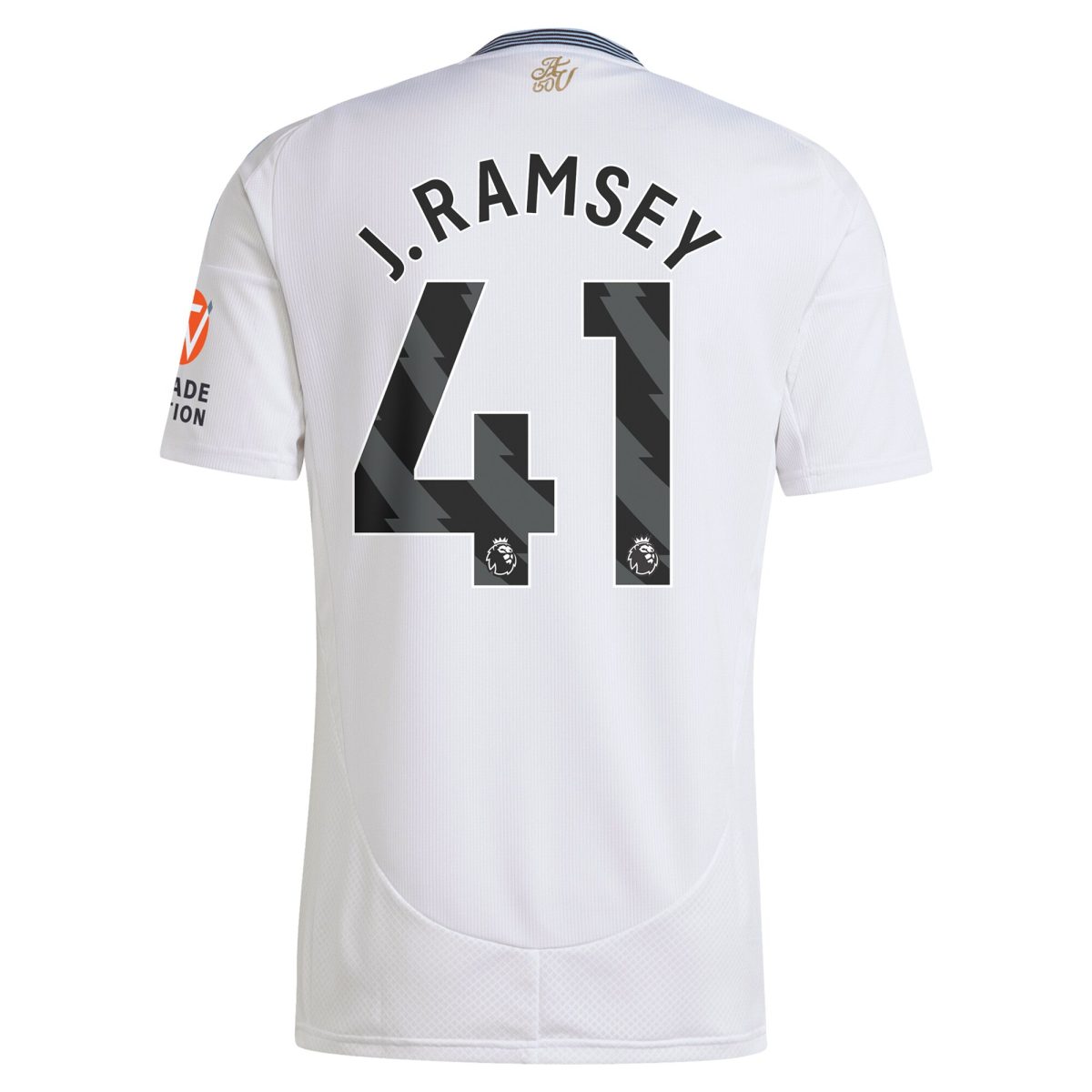 aston villa adidas away shirt 2024-25 with j. ramsey 41 printing Collection | Authentic Aston Villa Shirts