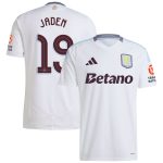 aston villa adidas away shirt 2024-25 with jaden 19 cup printing Collection | Authentic Aston Villa Shirts