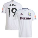 aston villa adidas away shirt 2024-25 with jaden 19 printing Collection | Authentic Aston Villa Shirts