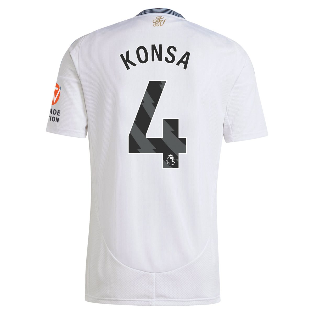 aston villa adidas away shirt 2024-25 with konsa 4 printing Collection | Authentic Aston Villa Shirts