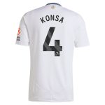 aston villa adidas away shirt 2024-25 with konsa 4 printing Collection | Authentic Aston Villa Shirts