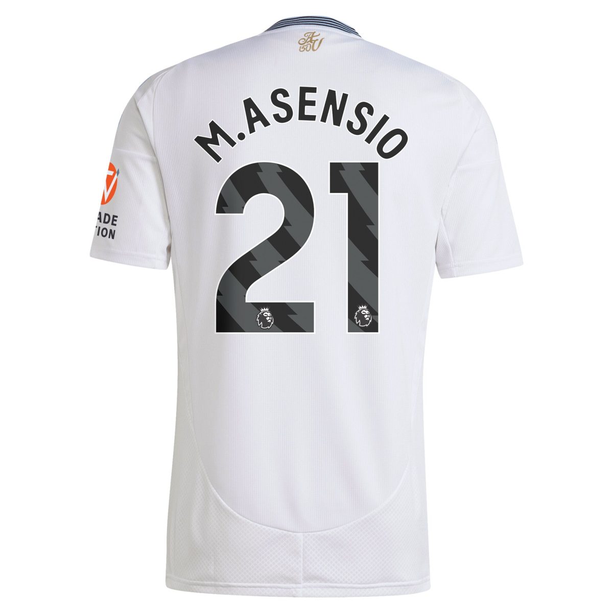 aston villa adidas away shirt 2024-25 with m.asensio 21 printing Collection | Authentic Aston Villa Shirts