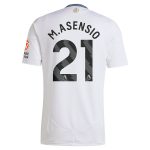 aston villa adidas away shirt 2024-25 with m.asensio 21 printing Collection | Authentic Aston Villa Shirts