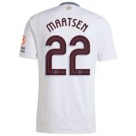 aston villa adidas away shirt 2024-25 with maatsen 22 cup printing Collection | Authentic Aston Villa Shirts