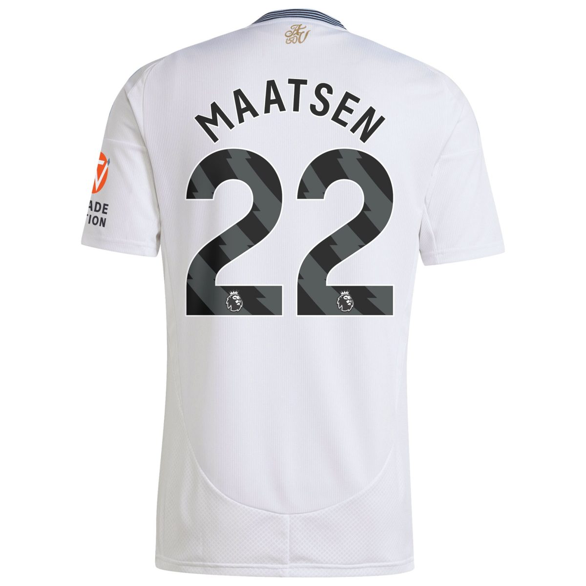 aston villa adidas away shirt 2024-25 with maatsen 22 printing Collection | Authentic Aston Villa Shirts