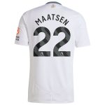 aston villa adidas away shirt 2024-25 with maatsen 22 printing Collection | Authentic Aston Villa Shirts