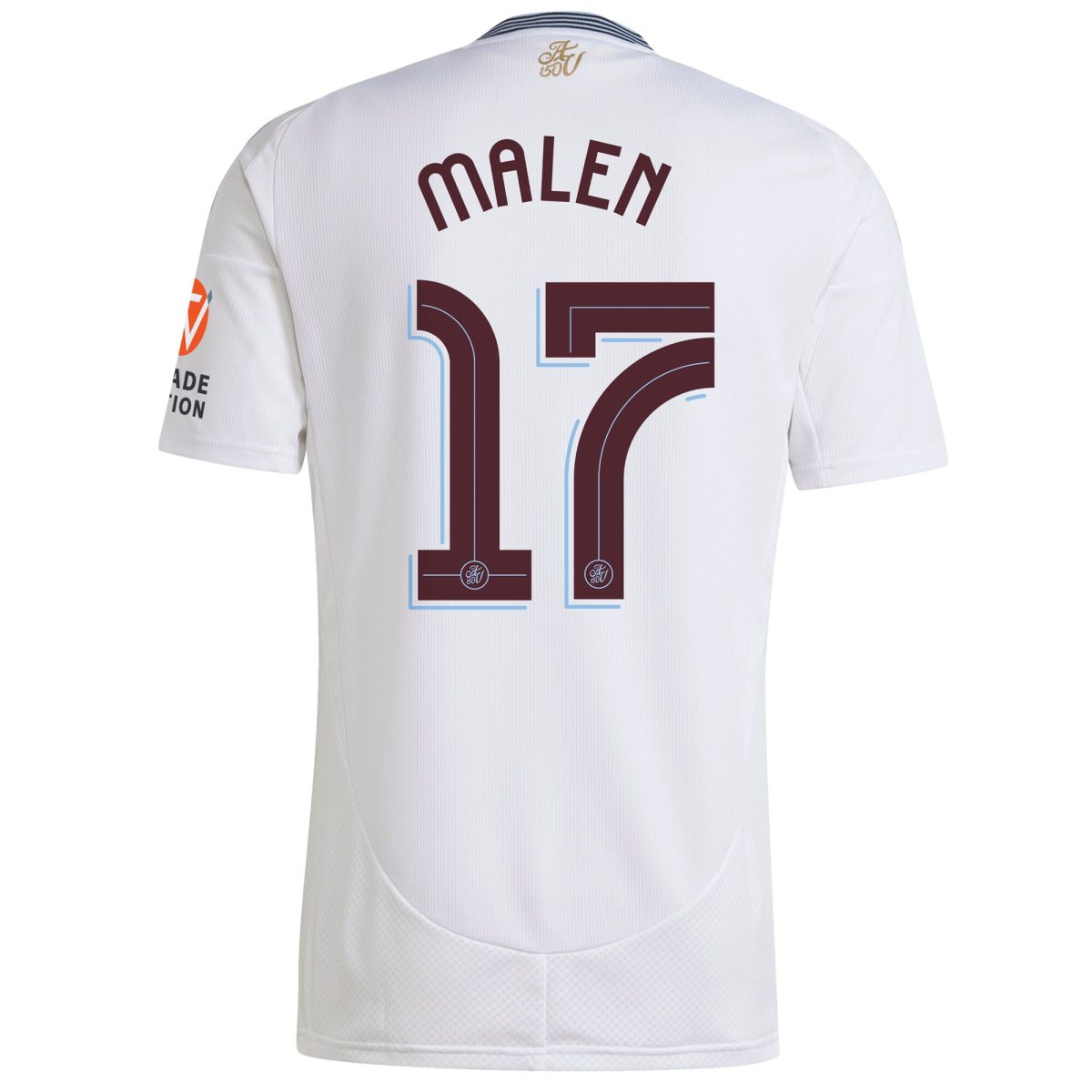 aston villa adidas away shirt 2024-25 with malen 17 cup printing Collection | Authentic Aston Villa Shirts