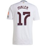 aston villa adidas away shirt 2024-25 with malen 17 cup printing Collection | Authentic Aston Villa Shirts