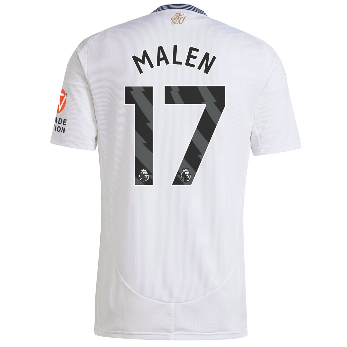 aston villa adidas away shirt 2024-25 with malen 17 printing Collection | Authentic Aston Villa Shirts