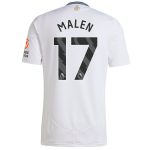 aston villa adidas away shirt 2024-25 with malen 17 printing Collection | Authentic Aston Villa Shirts