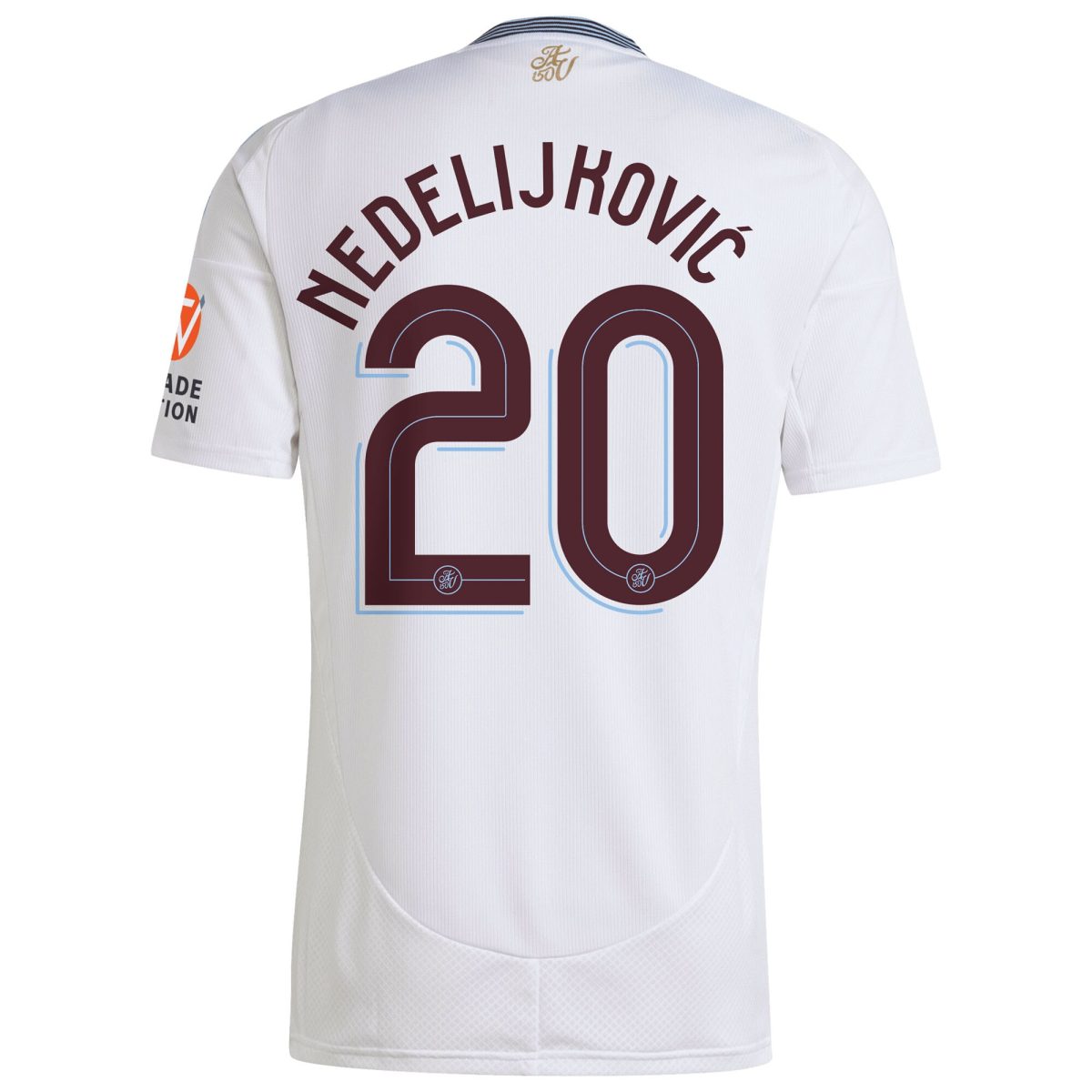 aston villa adidas away shirt 2024-25 with nedeljković 20 cup printing Collection | Authentic Aston Villa Shirts