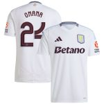 aston villa adidas away shirt 2024-25 with onana 24 cup printing Collection | Authentic Aston Villa Shirts
