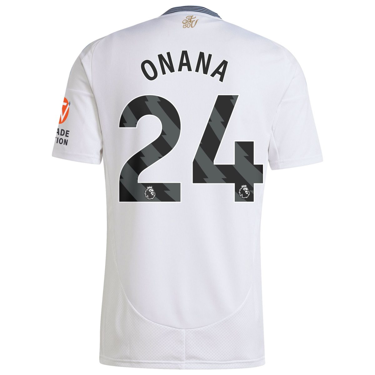 aston villa adidas away shirt 2024-25 with onana 24 printing Collection | Authentic Aston Villa Shirts
