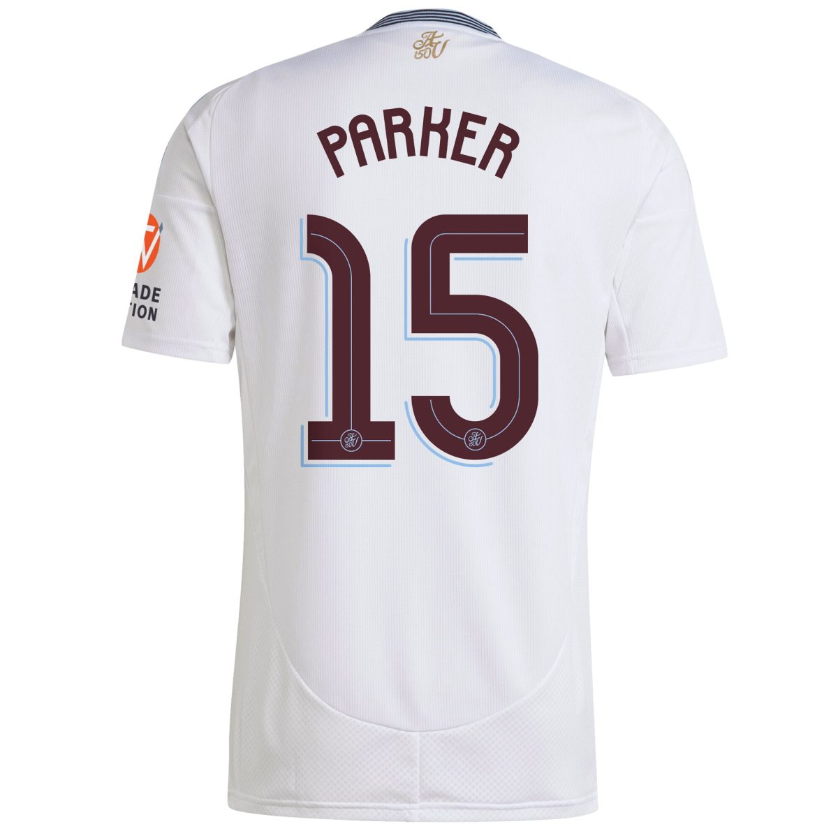 aston villa adidas away shirt 2024-25 with parker 15 cup printing Collection | Authentic Aston Villa Shirts